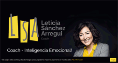 Desktop Screenshot of leticiasanchezarregui.com